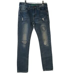 Kaalu Euro for the People Jeans Women's Size 28 Embroidered Distressed